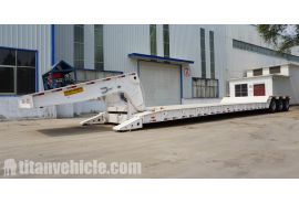 Three Line Six Axle Detachable Gooseneck Lowboy Trailer for Sale in Nigeria