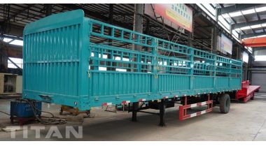 13M Fence Semi Trailer for Cargo Transport will be sent to Tanzania