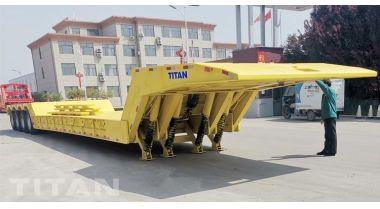 4 Axle Folding Goose Neck Trailer for Sale In Nigeria Lagos