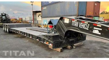 3 Axle 100 Ton Removable Gooseneck Trailer will be sent to Nicaragua