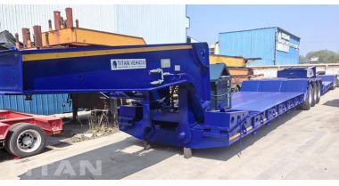80 Ton Detachable Gooseneck Trailer will be sent to Guyana