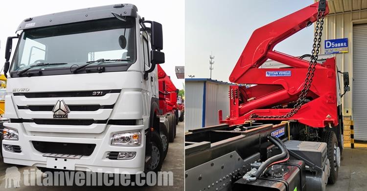20Ft Side Loader Truck for Sale In Papua New Guinea Pgbua