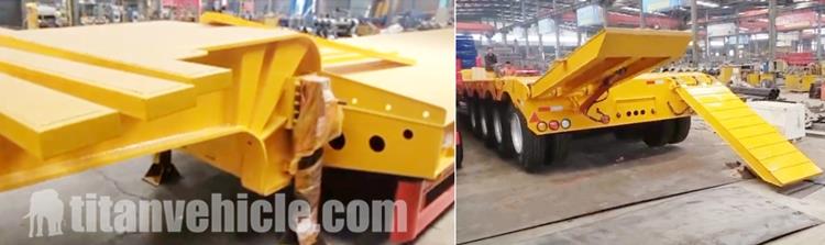 100 Ton Low Bed Truck Trailer for Sale Nigeria APAPA