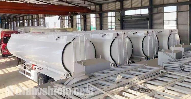 China Petroleum Tanker Truck Trailer