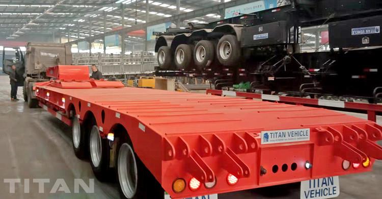 Tri Axle Low Loader Trailer for Sale in Botswana
