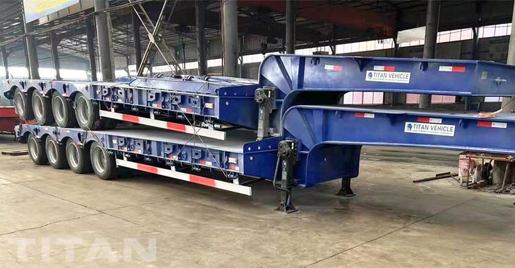 4 Axle 100 Ton Lowbed Truks for Sale in Nigeria