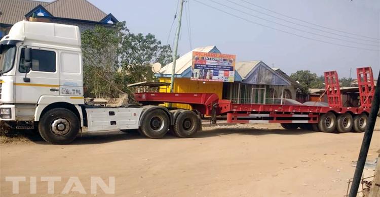 Tri Axle Low Bed Truck Price in Guyana