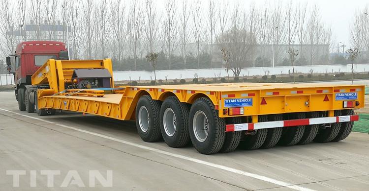3 Line 6 Axle 120 Ton Removable Gooseneck Trailer for Sale in Uganda