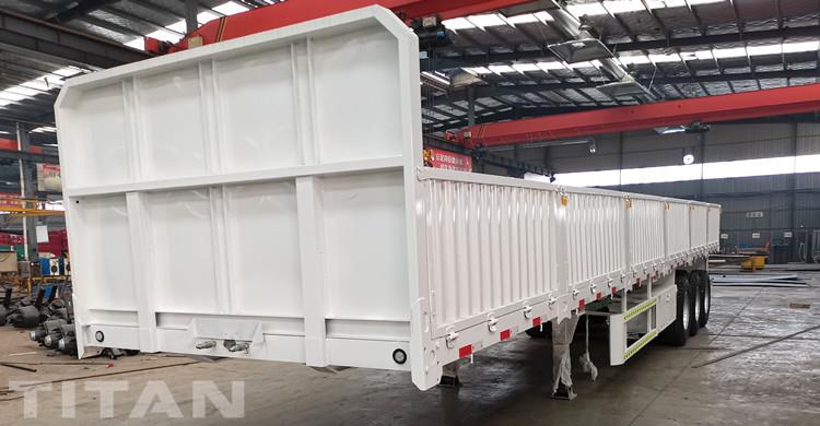 Tri Axle Drop Side Trailer for Sale in Zambia