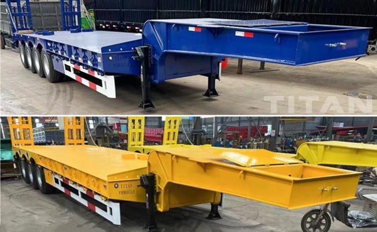 3 Axle Low Loader Truck Trailer for Sale in Malawi