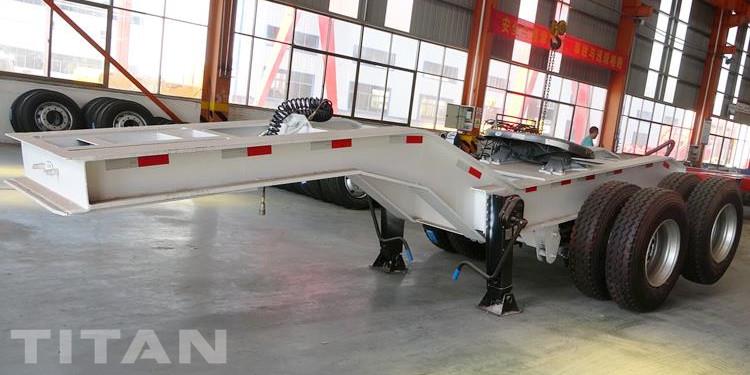Hydraulic Front Loading Removable Gooseneck Trailer for Sale in Nigeria Lagos