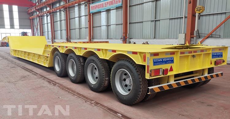 4 Axle Folding Goose Neck Trailer for Sale In Nigeria Lagos