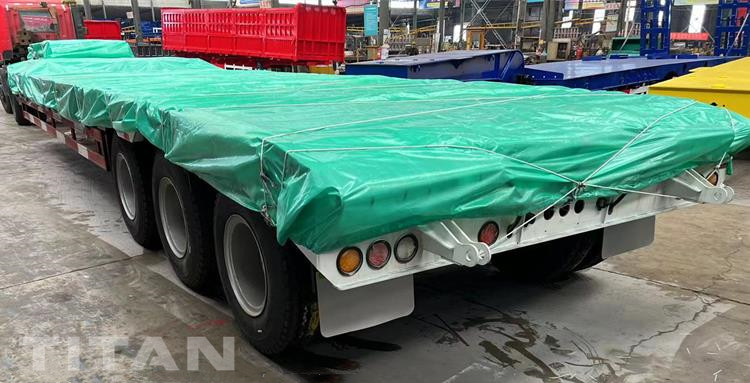 4 Axle 100 Ton Detachable Gooseneck Trailer for Sale In Burundi