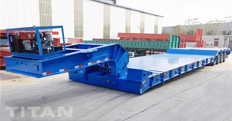 4 Axle 100 Ton Detachable Gooseneck Trailer for Sale In Jamaica