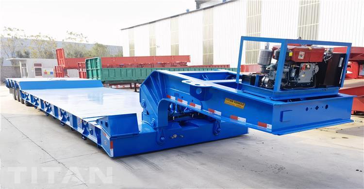 4 Axle 100 Ton Detachable Gooseneck Trailer for Sale In Jamaica