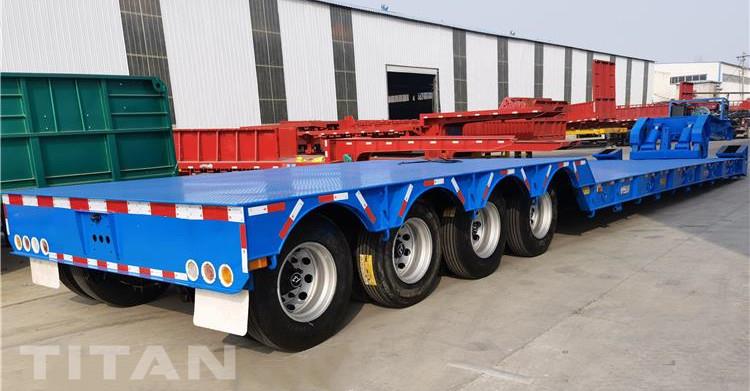 4 Axle 100 Ton Detachable Gooseneck Trailer for Sale In Jamaica
