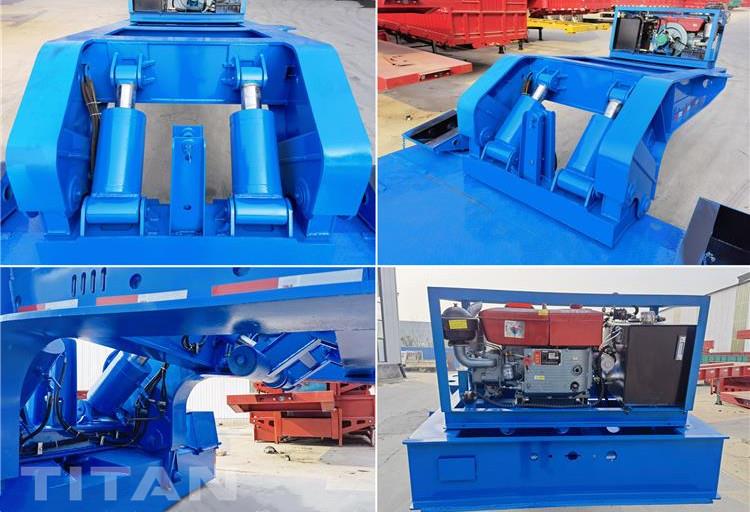 4 Axle 100 Ton Detachable Gooseneck Trailer for Sale In Jamaica