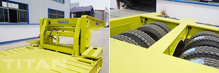 3 Line 6 Axle Removable Gooseneck Trailer will be sent to Panama 