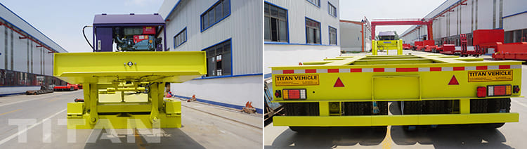 3 Line 6 Axle Removable Gooseneck Trailer will be sent to Panama 