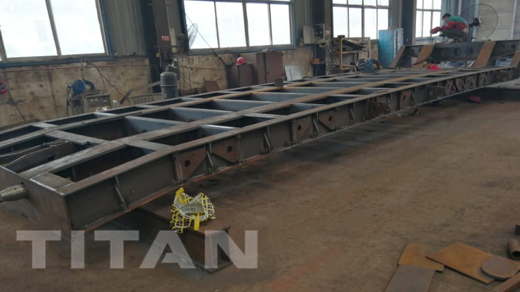 4 Axle 80 Ton Removable Gooseneck Trailer for Sale in Namibia Luderitz