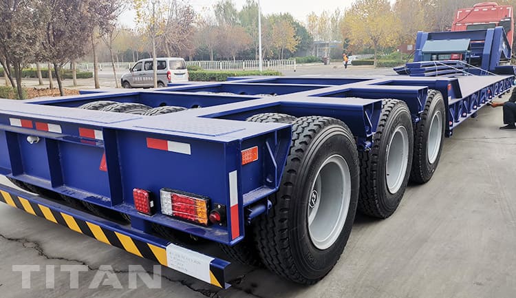 120 Ton 40 Ft Lowboy Gooseneck Trailer for Sale Near Me in Suriname