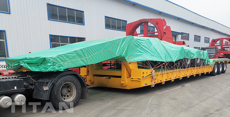 120 Ton Detachable Neck Gooseneck Trailer for Sale in Zimbabwe