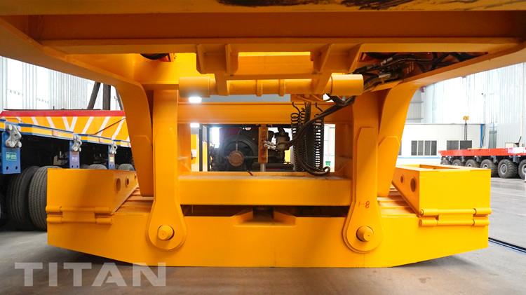 4 Axle 120 Ton Detachable Gooseneck Low Bed Trailer for Sale in Panama