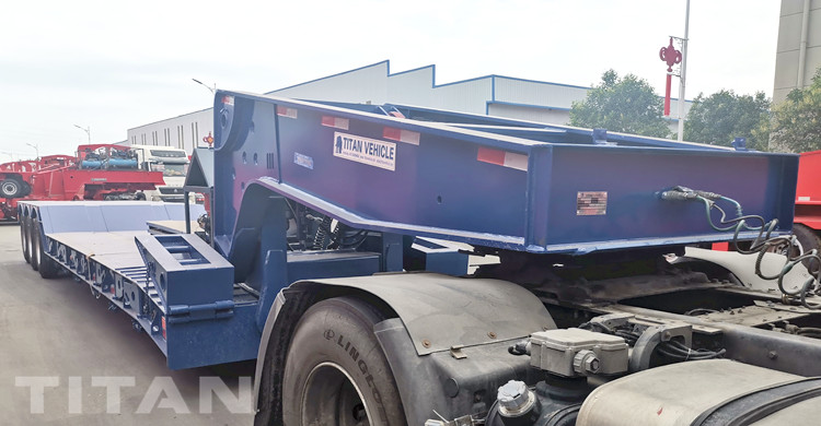 3 Axle 60 Ton RGN Lowboy Trailer for Sale in Nigeria