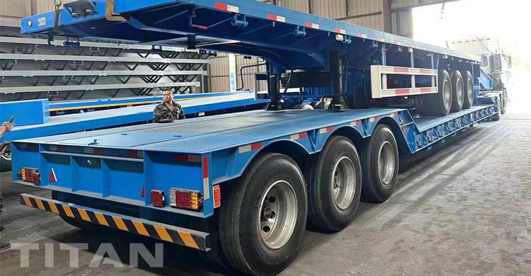 Removable Gooseneck Lowboy Trailer for Sale in Dominica