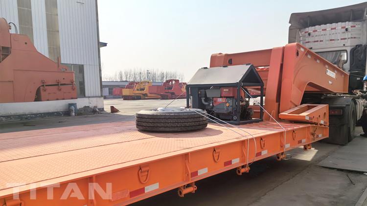 4 Axle Detachable Gooseneck Lowboy Trailer for Sale in Trinidad and Tobago
