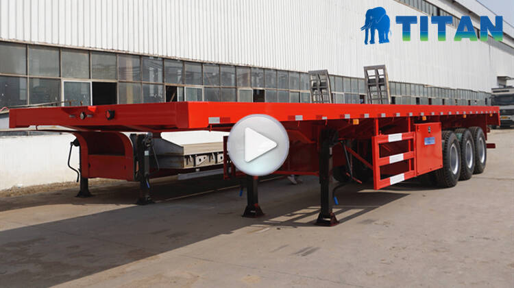 TITAN Flatbed Semi Trailers