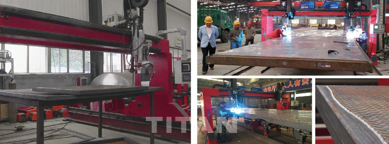 Automatic Base plate welding machine