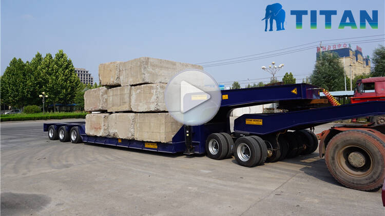 Truck and Trailer in Factroy by Professional Supplier TITAN VEHICLE