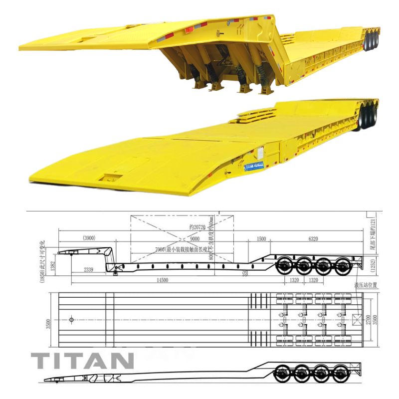 Different of Folding Gooseneck Trailer and Removable Gooseneck