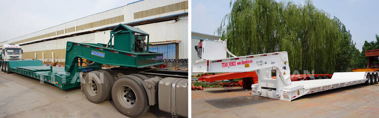 Used rgn gooseneck Lowboy trailers for sale near me-TITAN Vehicle