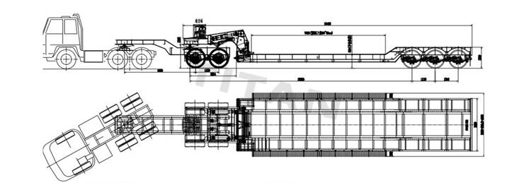 Used rgn gooseneck Lowboy trailers for sale near me-TITAN Vehicle