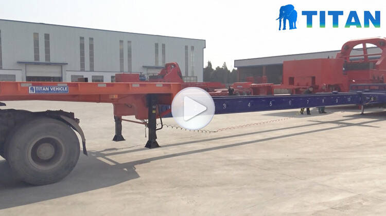 56 meters telescopic trailer testing