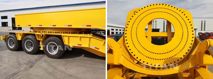 Wind Turbine Blade Transport Adapter Trailer