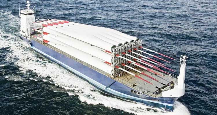 Wind Turbine Blade Transport Adapter Trailer | Windmill Blade Extendable Trailer For Sale