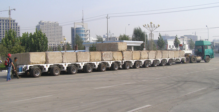 Modular Trailer - Hydraulic Multi Axle Trailer for Sale
