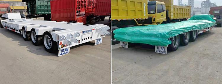 Used Low Loader for Sale  Tri34 Axle Low Loader Trailer for Sale Price