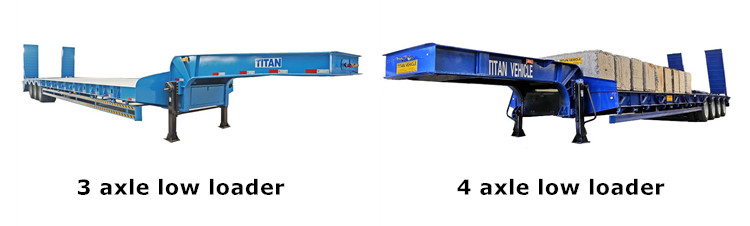 Used Low Loader for Sale  Tri34 Axle Low Loader Trailer for Sale Price