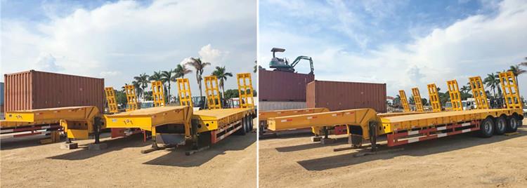 Different Models of Low Bed Trailer - Semi Low Bed Trailer for Sale in Nigeria