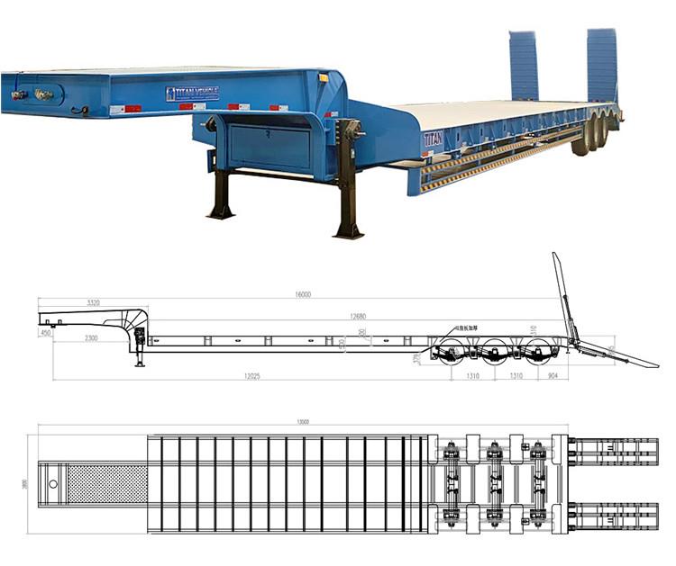 Lowbed Trailer for Sale  Low Bed Truck Trailer Price in Nigeria