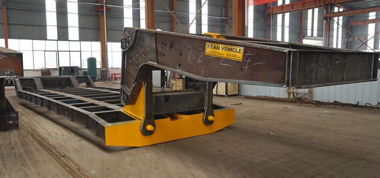 Hydraulic Detachable Gooseneck Lowboy Trailer for Sale in Nigeria
