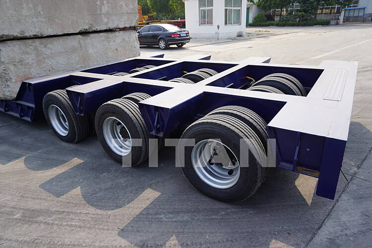 The low bed vehicle for Zimbabwe