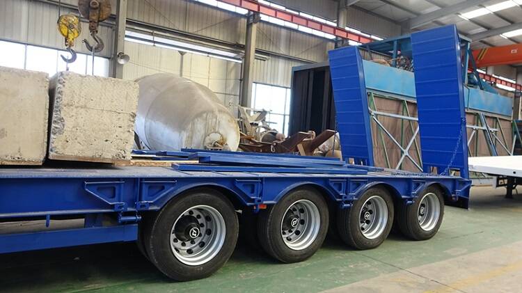 4 Axle Excavator Lowbed Trailer