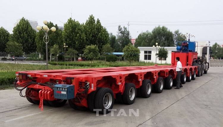 Goldhofer Modular Trailer | Used Spmt For Sale - TITAN VEHICLE