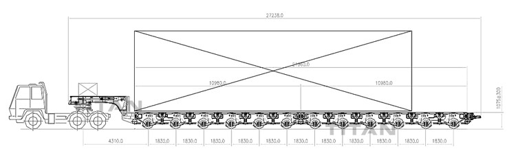 Modular Hydraulic Trailer for Sale - TITAN Vehicle