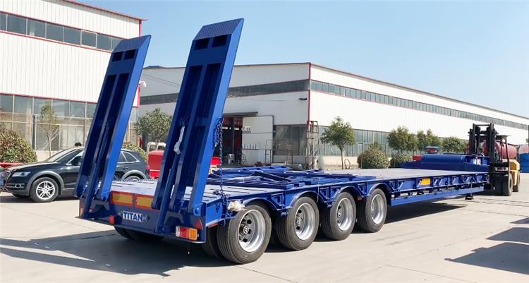 80 Ton New and Used Low Bed Trailers for Sale in Dominica